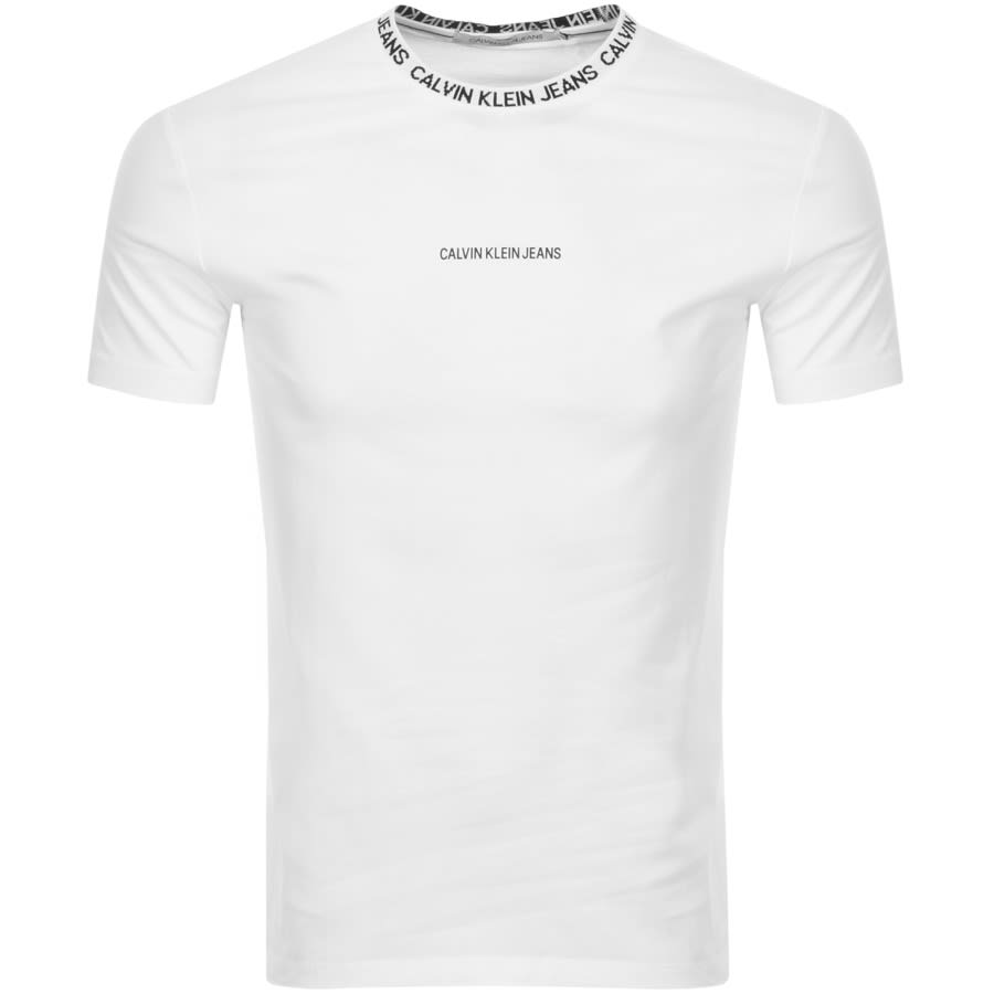Alternative Image for ProductCalvin Klein Jeans Institutional T Shirt White1